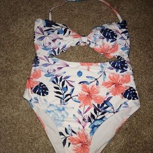 Floral Swimming Suit